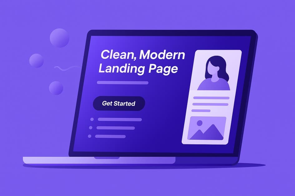 How to Make a Clean, Modern Landing Page Without WordPress